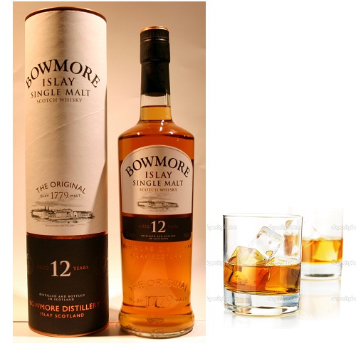 Rượu Whisky Eilan Geilan Bowmore 46%Alc 70cl